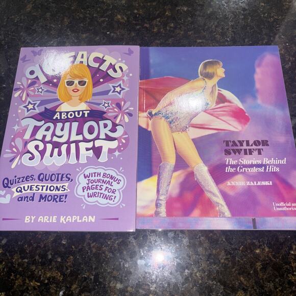Other - Taylor Swift Books (2) - The Stories Behind the Greatest Hits & facts book NEW